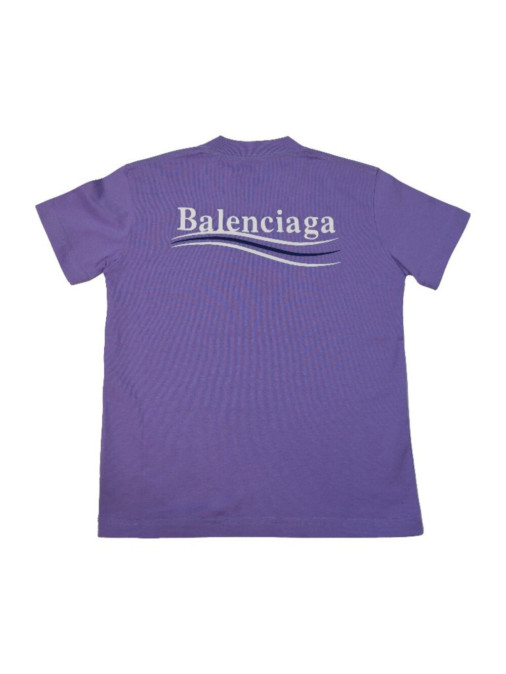 Balenciaga Political Campaign T-Shirts Purple